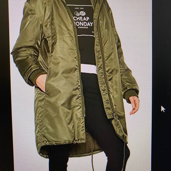 Cheap Monday green Fanatic Parka - Picture 2 of 11